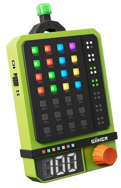 Joc electronic logic Giiker - Super Decoder, 600 niveluri, verde