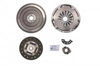 Set ambreiaj cu volanta rigida (227mm) TOYOTA AVENSIS, COROLLA, COROLLA VERSO, RAV 4 II 2.0D intre 1999-2009