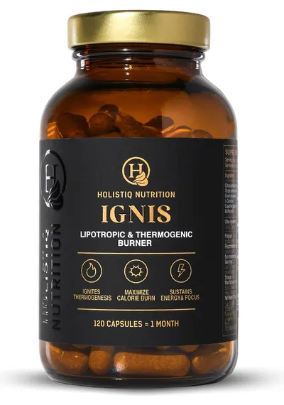 IGNIS, 120 capsule, Holistiq Nutrition