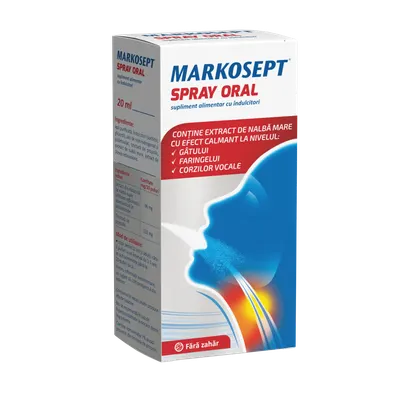 Spray oral Markosept, 20ml, Fiterman