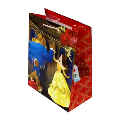 Punga hartie HM M Beauty and the beast