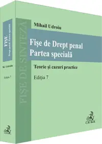 Fișe de Drept penal. Partea specială - Paperback brosat - Mihail Udroiu