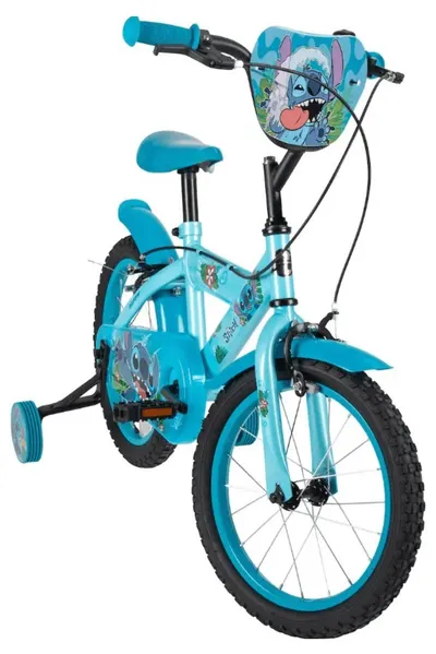 Bicicletă pentru copii Huffy - Stitch, 16", turcoaz