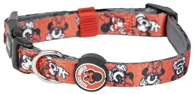 Zgarda pentru câini Cerda Disney: Mickey Mouse - Minnie Mouse, mărimea XS/S