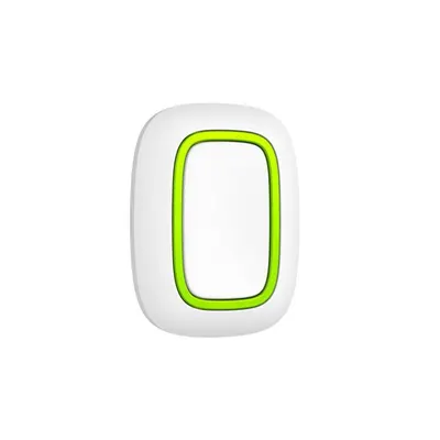 Buton de panica wireless Ajax Button WH, 1 buton, mod control automatizare, 1300 m