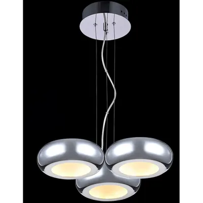 Lampa suspendata Modern Pulsar LED,3 x 12W,D.470,cm,H.1200 cm,Crom