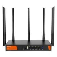 Router business, Tenda TND-W30E, multi-WAN, WiFi 6, Dual Band, AX3000, 200 utilizatori, Management