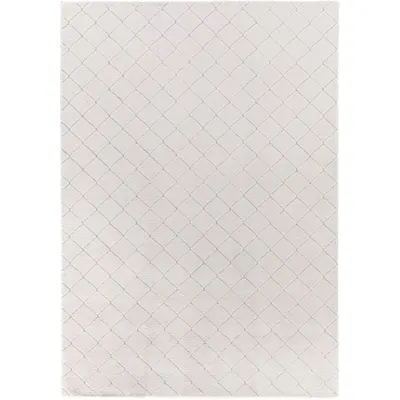 Covor Antiderapant, 80 x 150 cm, Crem, Model Blanita Lop Grofat 050