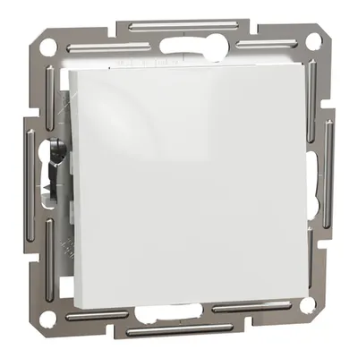 Intrerupator cap scara , 10A alb Asfora, montaj in doza rotunda - fara placa ornament