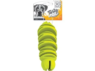 Jucarie din cauciuc pentru caini, VENUS M-PETS, verde, 14.7 x 6 x 6.1 cm