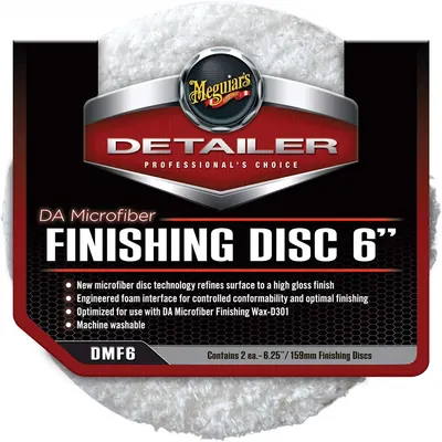 Meguiar s Da Microfiber Finishing Pad Pad Microfibre Polish 127MM DMF6MG