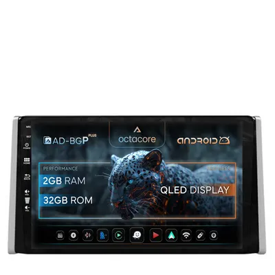 Navigatie Toyota RAV4 (2018+), Android, P-Octacore 2GB RAM + 32GB ROM, 9 Inch - AD-BGP9002+AD-BGRKIT098