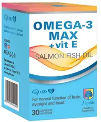 Omega-3 Max + vit E, 30 capsule, Magnalabs