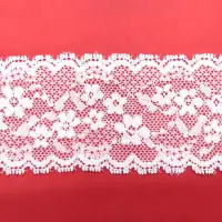 Dantelă elastică model 6607, 5cm (rolă 25yarzi ~ 22m)