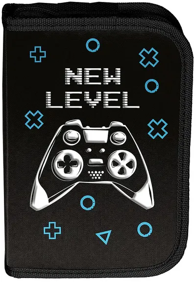 Penar cu rechizite Paso New Level - 1 fermoar