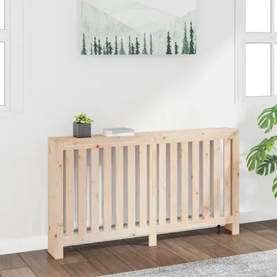 vidaXL Mască pentru calorifer, 153x19x84 cm, lemn masiv de pin