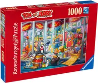 Puzzle Ravensburger din 1000 de piese - Tom si Jerry