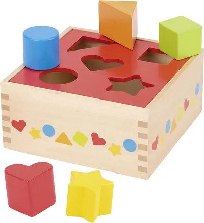 Cutie din lemn Goki - Sorter, 5 piese