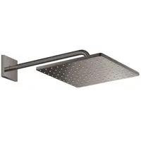 Dus fix Grohe Rainshower 310 Cube 26564A00, 1/2 inch, montare pe perete, 1 pulverizare, 310 mm, anti-calcar, lucios, hard graphite