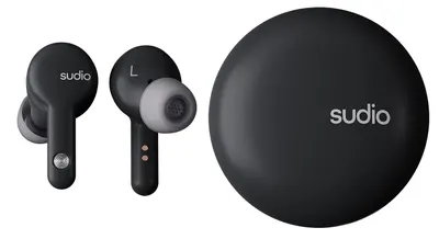 Căști wireless Sudio - A2, TWS, ANC, negru