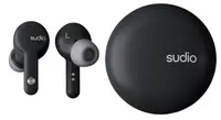 Căști wireless Sudio - A2, TWS, ANC, negru