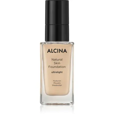 Alcina Natural Skin Foundation make-up ultra light culoare Ultralight 35 ml