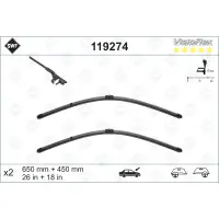 Lamela stergator SWF 119274