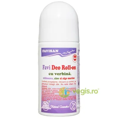 Deodorant Roll-On cu Verbina, Echinacea, Aloe si Alge Marine 50ml