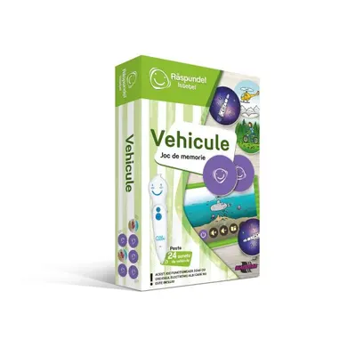 Carte Raspundel Istetel Joc de memorie: Vehicule