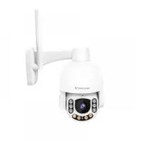 Camera supraveghere IP Speed Dome Vstarcam CG65, GSM 4G, 2 MP, lumina alba/IR 20 m, 4 mm, microfon, stroboscop, sirena, slot card