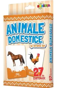 Animale domestice si hrana lor. 27 de cartonase