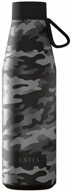 Sticlă termică Estia Flow - Dark Camo, 500 ml