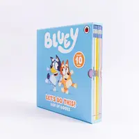 Bluey Let's Do This! Box of Books