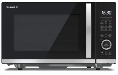 Cuptor cu microunde Sharp - QG204AE-B, 800W, 20 l, negru