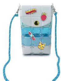 Set creativ Kidz World Studio Bagas - Geantă pentru telefon DIY, albastră