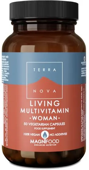 Living Multivitamin Woman, 50 capsule, Terra Nova
