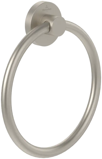 Suport prosop 164x32x185mm, rotund, nichel periat, Villeroy Boch Elements - Tender