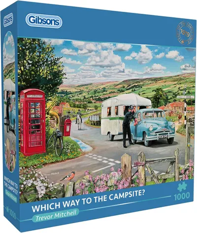 Puzzle Gibsons din 1000 piese - Cum ajungem la camping?