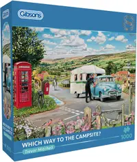 Puzzle Gibsons din 1000 piese - Cum ajungem la camping?