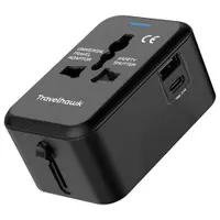 Priză universală de călătorie - Priză mondială cu USB și USB-C