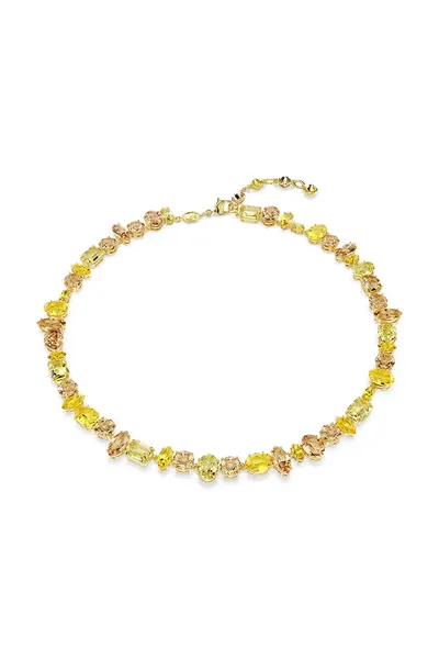 Swarovski lănțișor pentru femei placat cu aur cristal swarovski GEMA