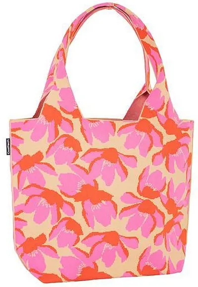 Geantă de umăr tricotată Cool Pack Flores Rosa