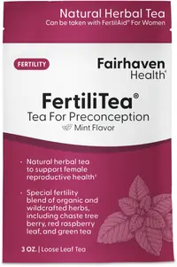 Ceai FertiTea pentru femei, 85 g, Fairhaven Health
