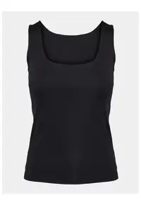 Top dama - 303613242 - Poliester - Negru