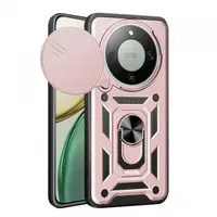 Husa pentru Honor Magic8 Lite, Techsuit, CamShield, Roz Aurie