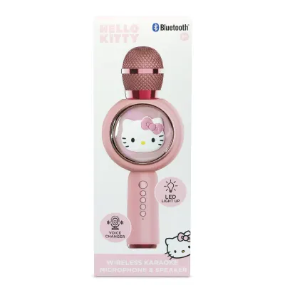 Microfon wireless cu speaker, OTL, Hello Kitty