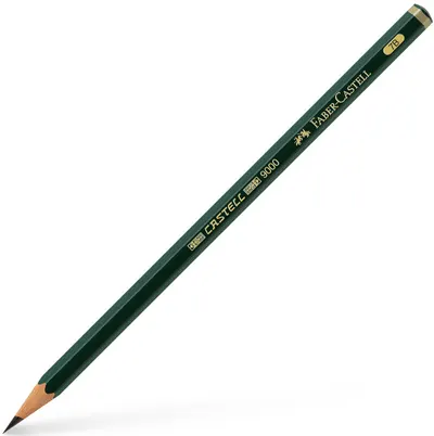 Creion grafit Faber-Castell 9000 - 7B
