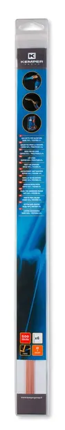 Electrozi de sudură Kemper – cupru/fosfor, 2,0 mm, 500 mm, 6 bucăți