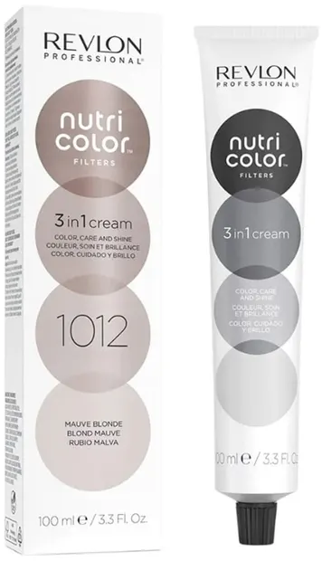 Revlon Professional Nutri Color Filters Mască pentru colorarea părului Metal-Ice Toning Filters, 1012, 100 ml