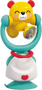 Zornăitoare pentru bebeluși cu ventuză Hola Toys – Ursuleț